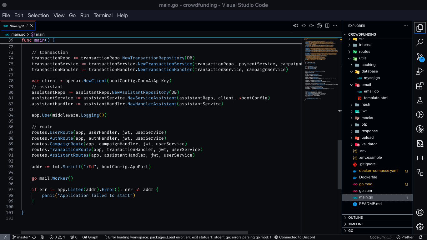 Web Crowdfunding API